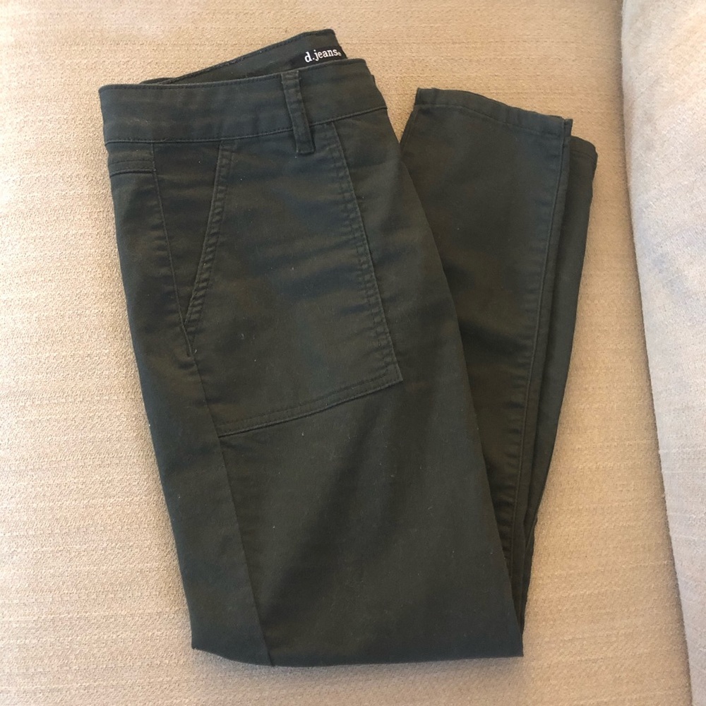 Green d.jeans Pants